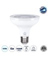 GLOBOSTAR® BEAMPAR 60093 Σποτ E27 PAR30 LED 15W 1500lm 12° AC 220-240V IP20 Ψυχρό Λευκό 6000K Dimmable - Μ9.5 x Π9.5 x Υ9.5cm - 3 Χρόνια Εγγύηση